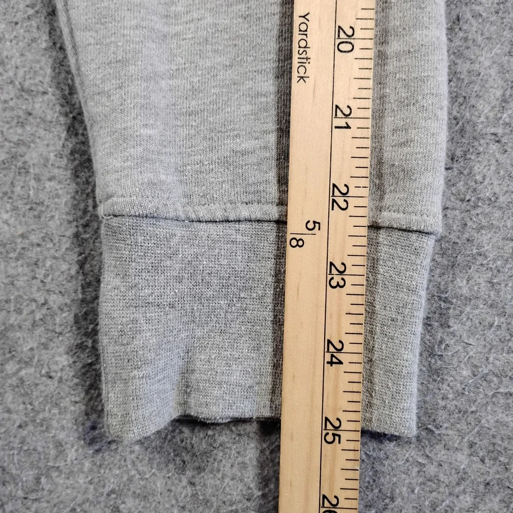 Pendleton Mens Gray Full Zip Hoodie Graphic Back Print Sweatshirt Size M